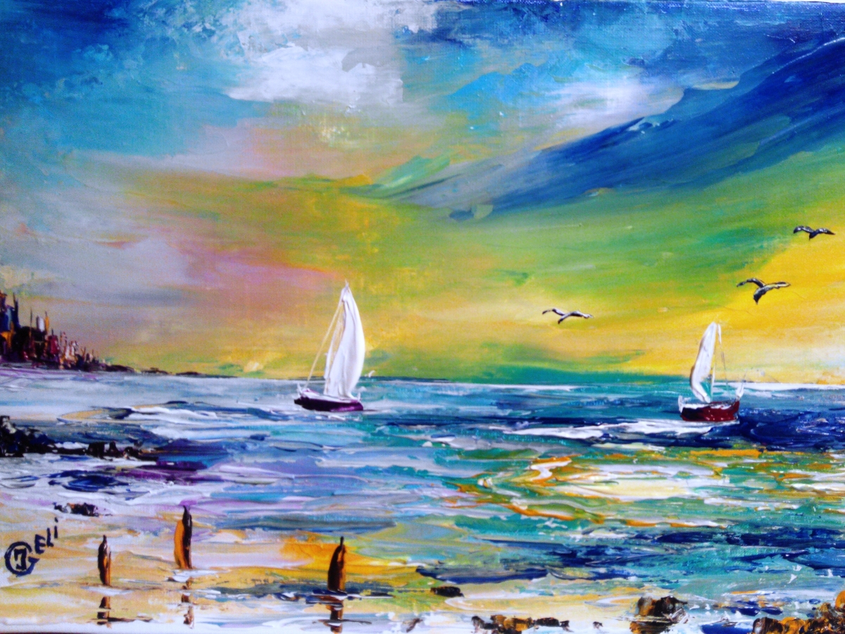 Galerie - Atelier de peinture - Isabelle Geli Galerie - Atelier de peinture - Isabelle Geli