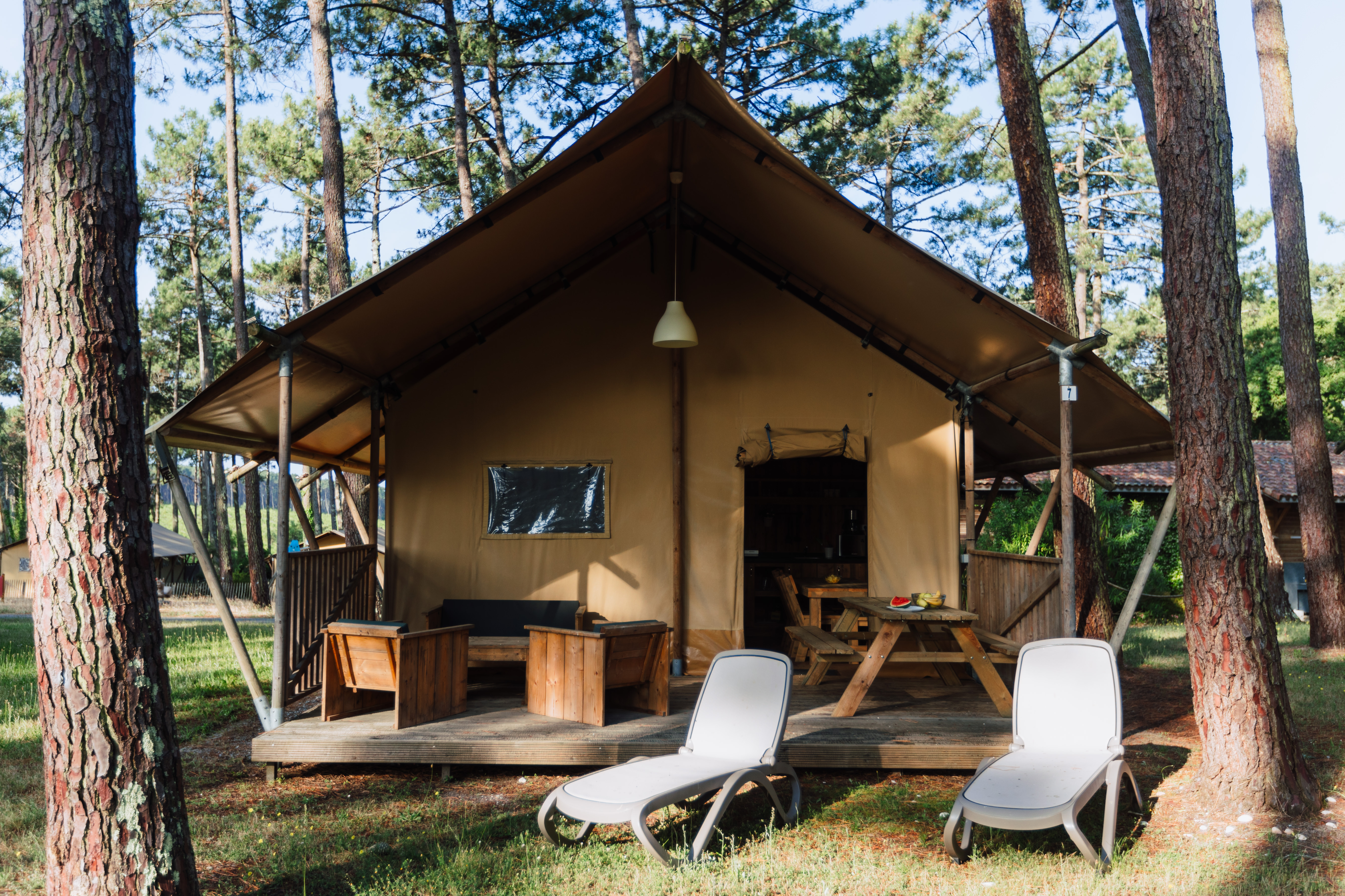camper sprüche lustig Blechschilder Lustiger Spruch “Camping Zustand“ Deko Schild Geschenkidee  für Camping Fans 18x12 cm main image 1