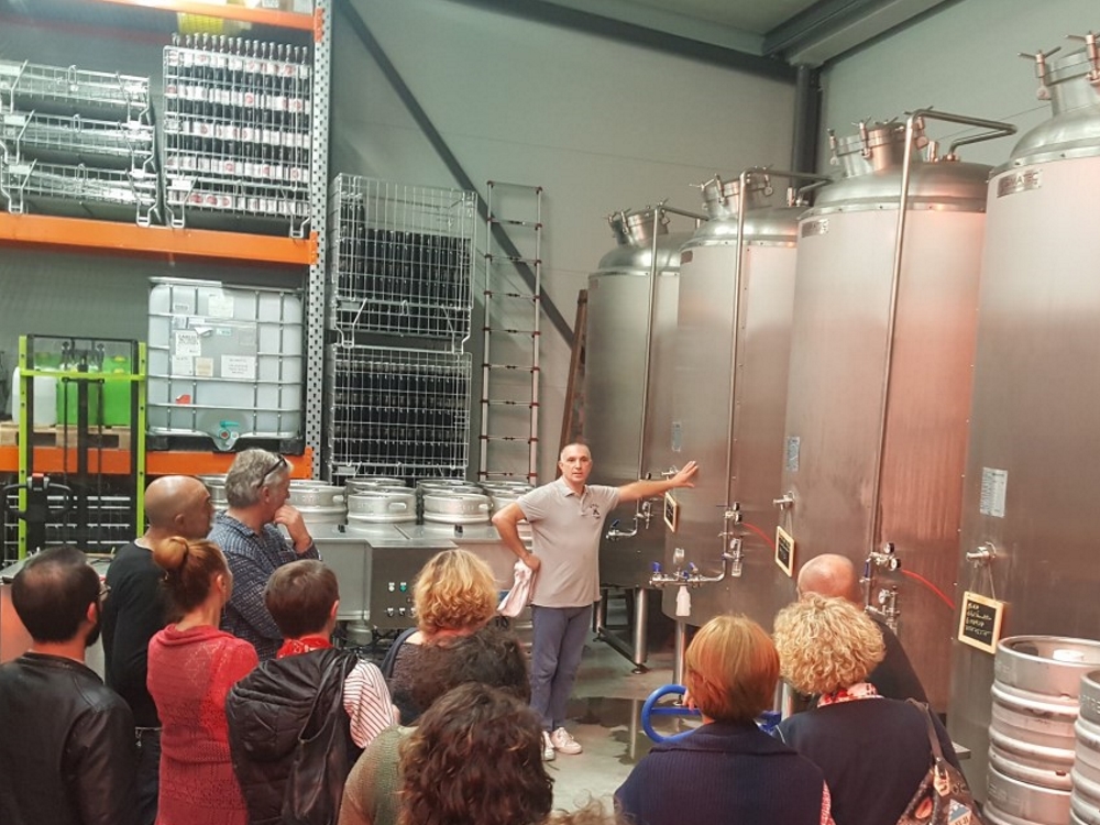 Visite de la brasserie La Séquère Visite de la brasserie La Séquère