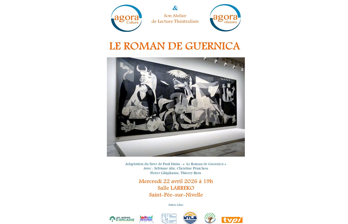 Théâtre : Le roman de Guernica