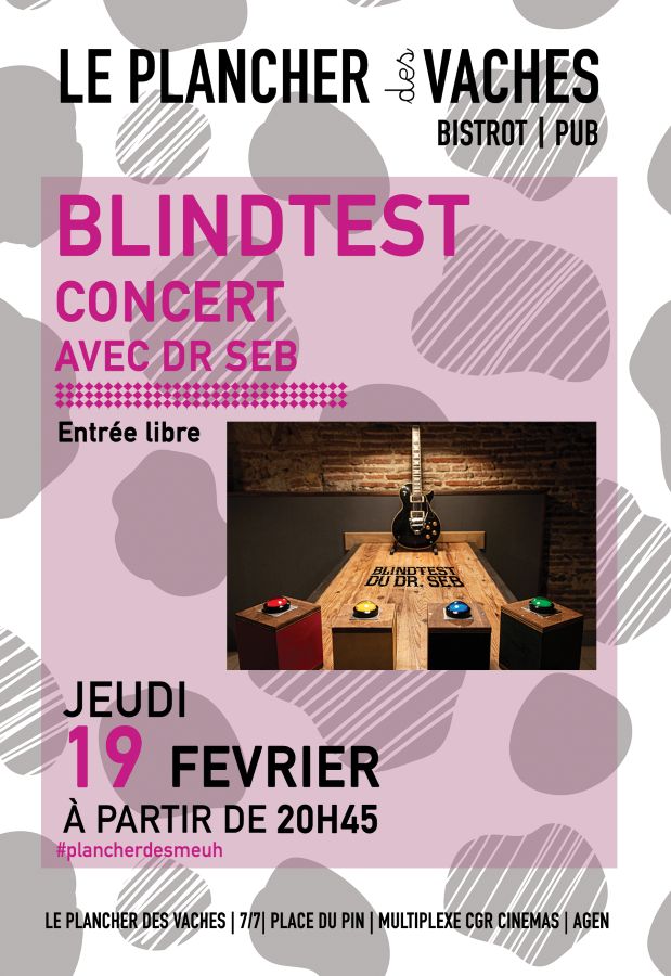 BlindTest Concert avec Dr. Seb