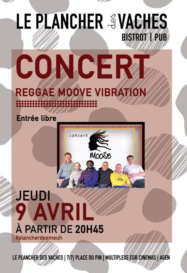 Concert Reggae Moove Vibration