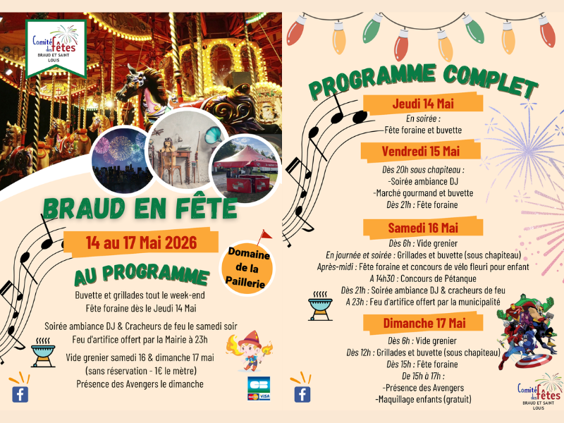 Braud en fête : Fête locale de Braud-et-Saint-Louis