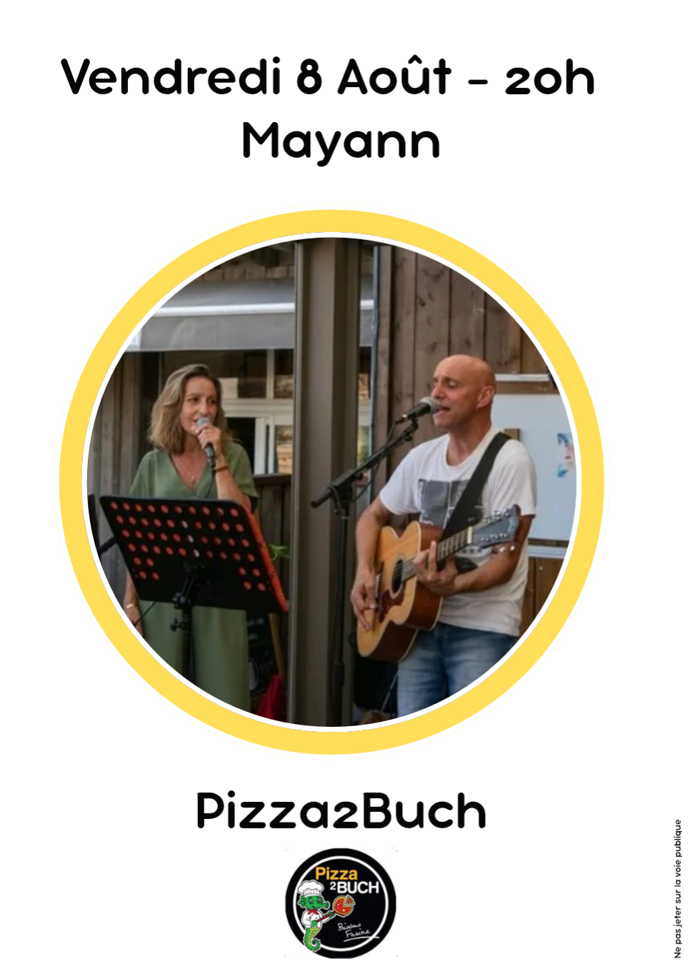Concert MAYANN – Pizza 2 Buch