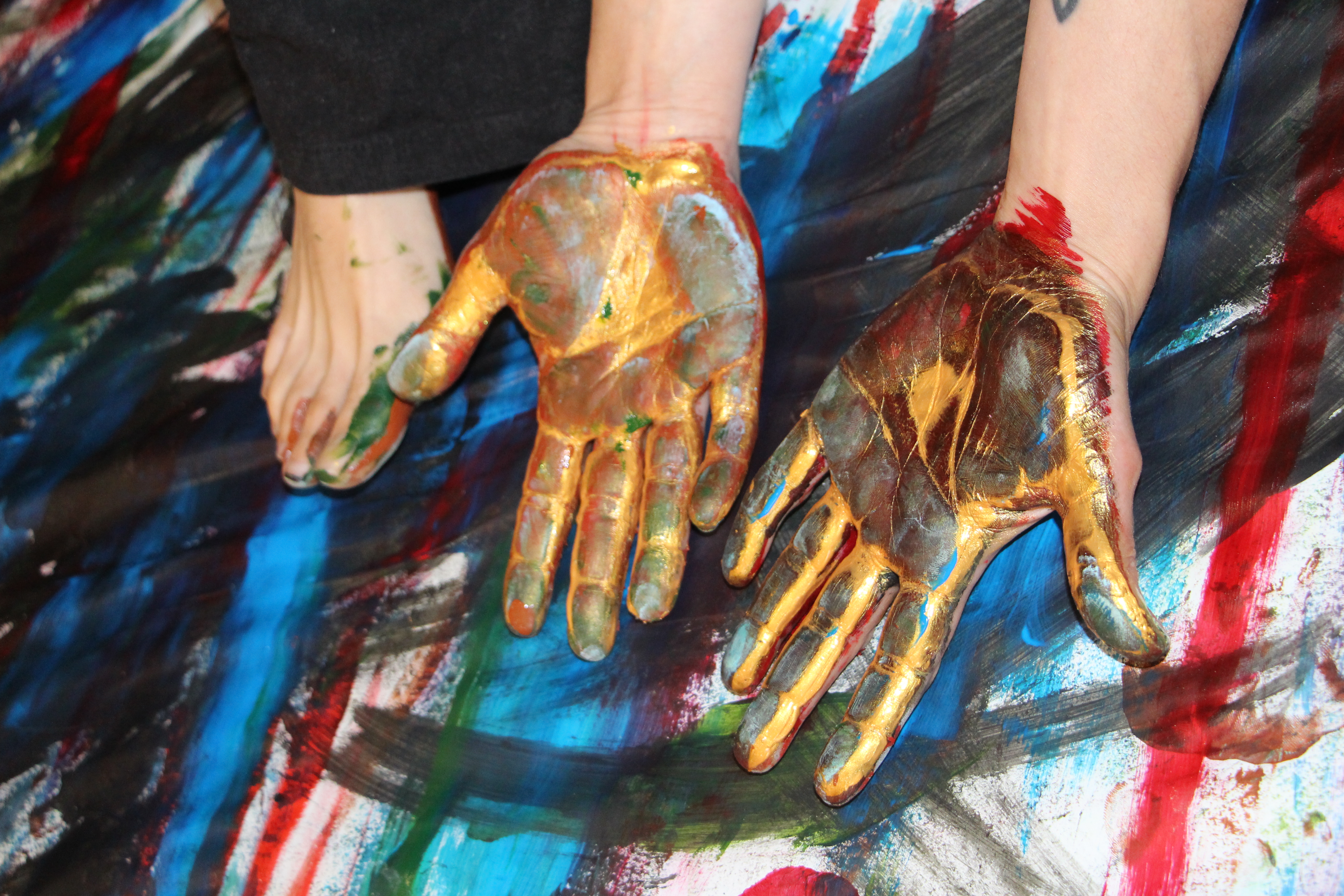 Peinture intuitive et mouvement