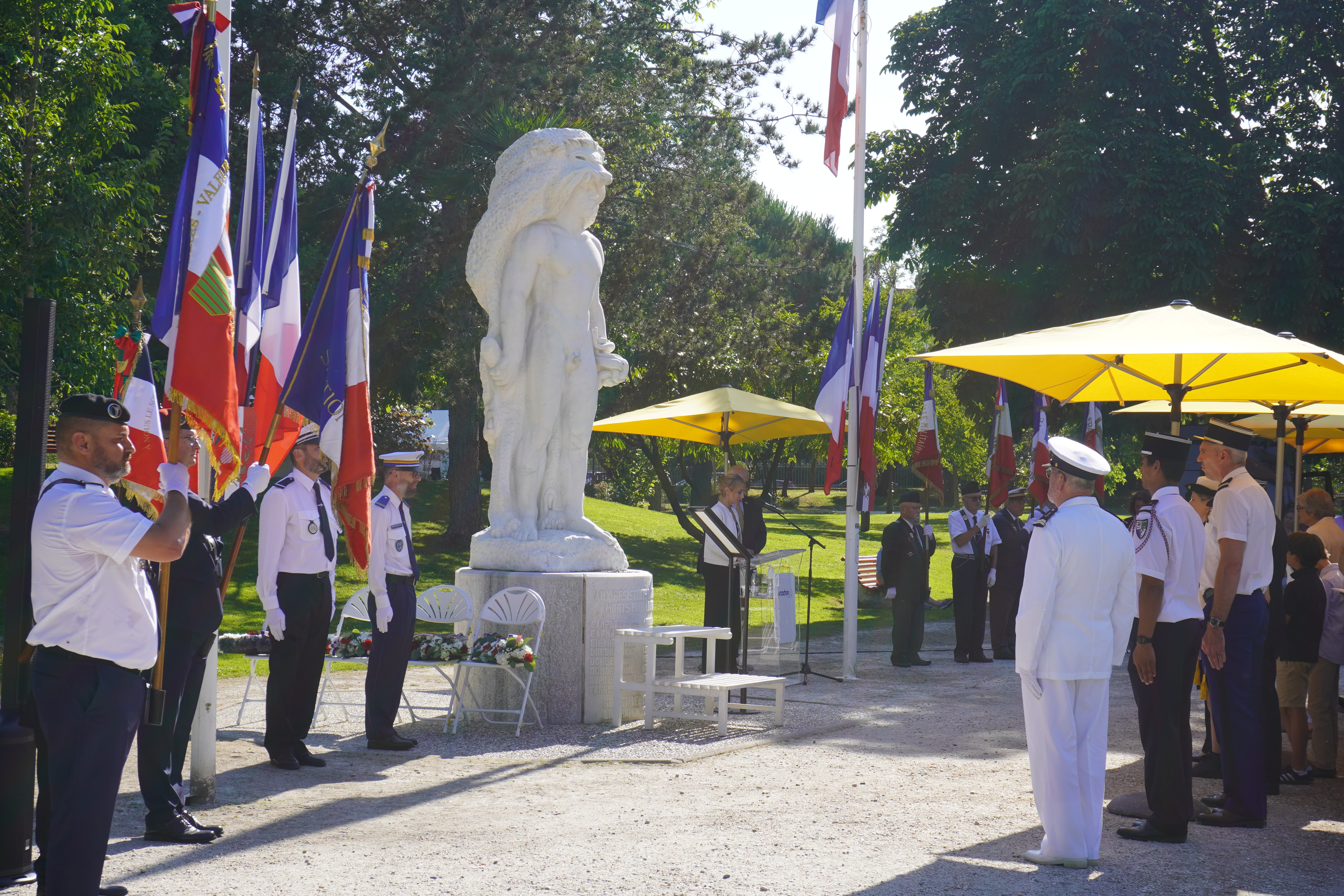 Cérémonie : 86ème Anniversaire de l'appel du General de Gaulle