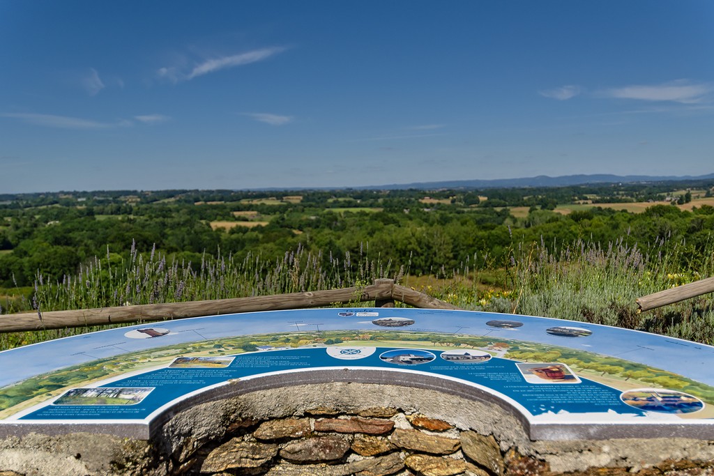 Table d'orientation à Troche
