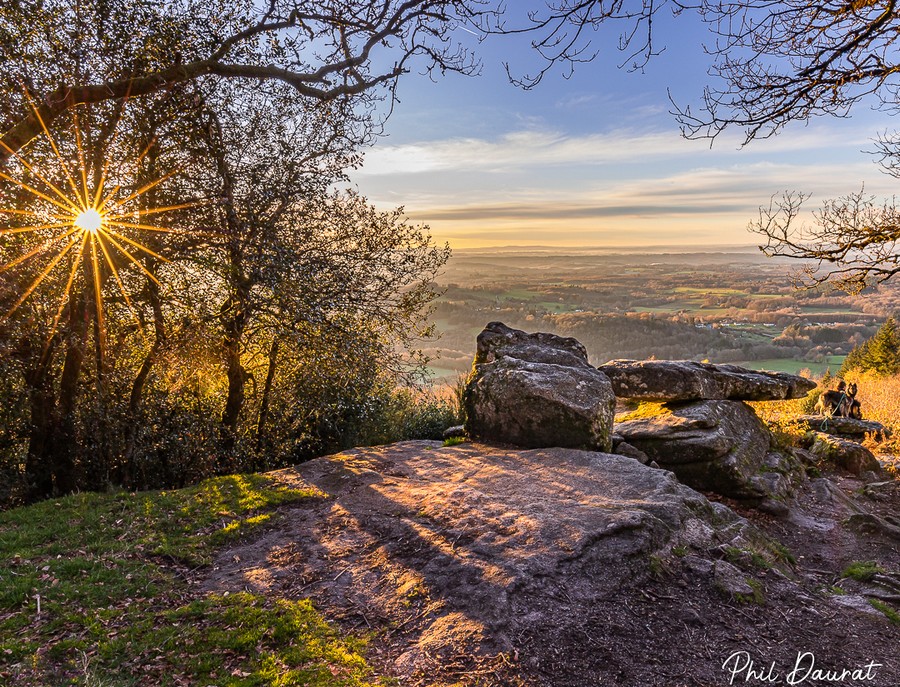 Point de vue - La Pierre Branlante