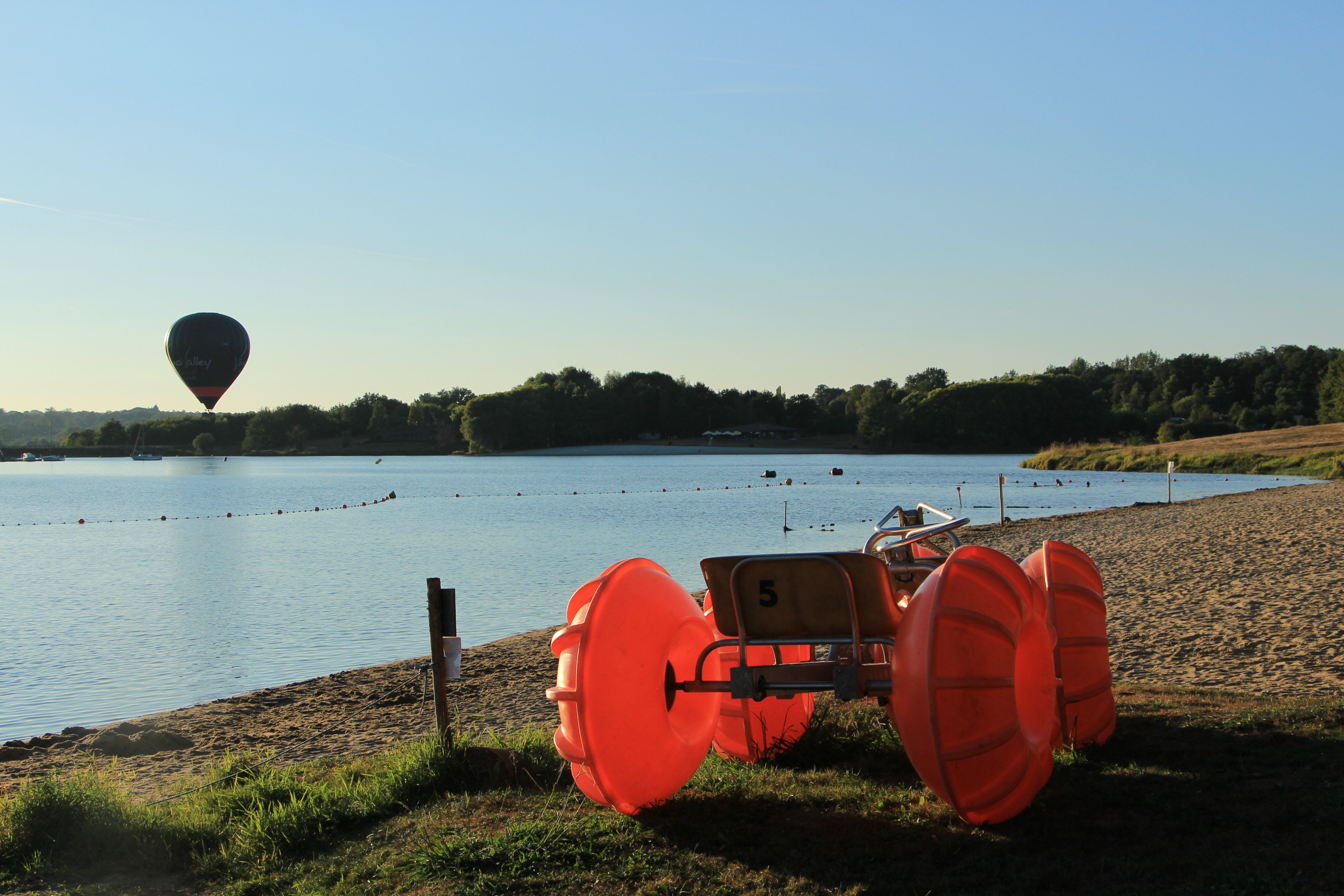 Lacs de Haute-Charente : plage de la Chassagne