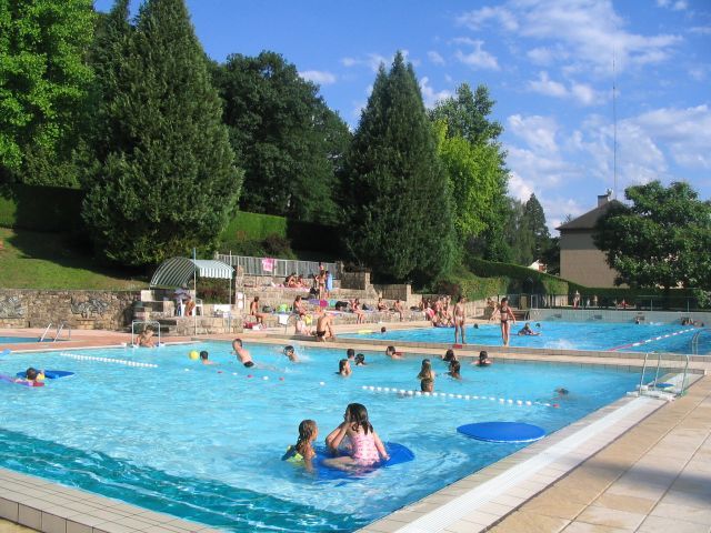 Piscine d'été chauffée