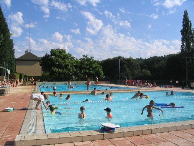 Piscine d'été chauffée
