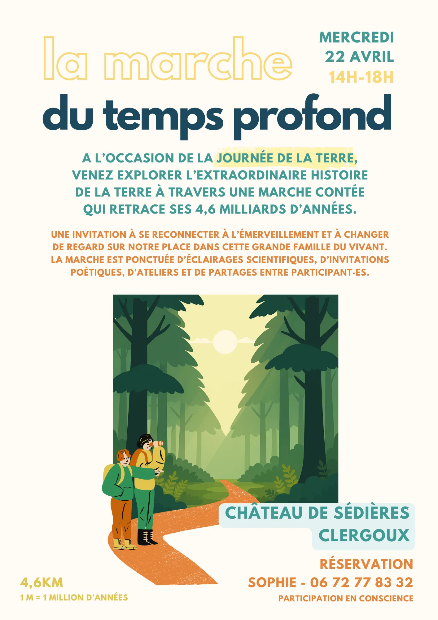 Marche du Temps Profond - Journée de la Terre