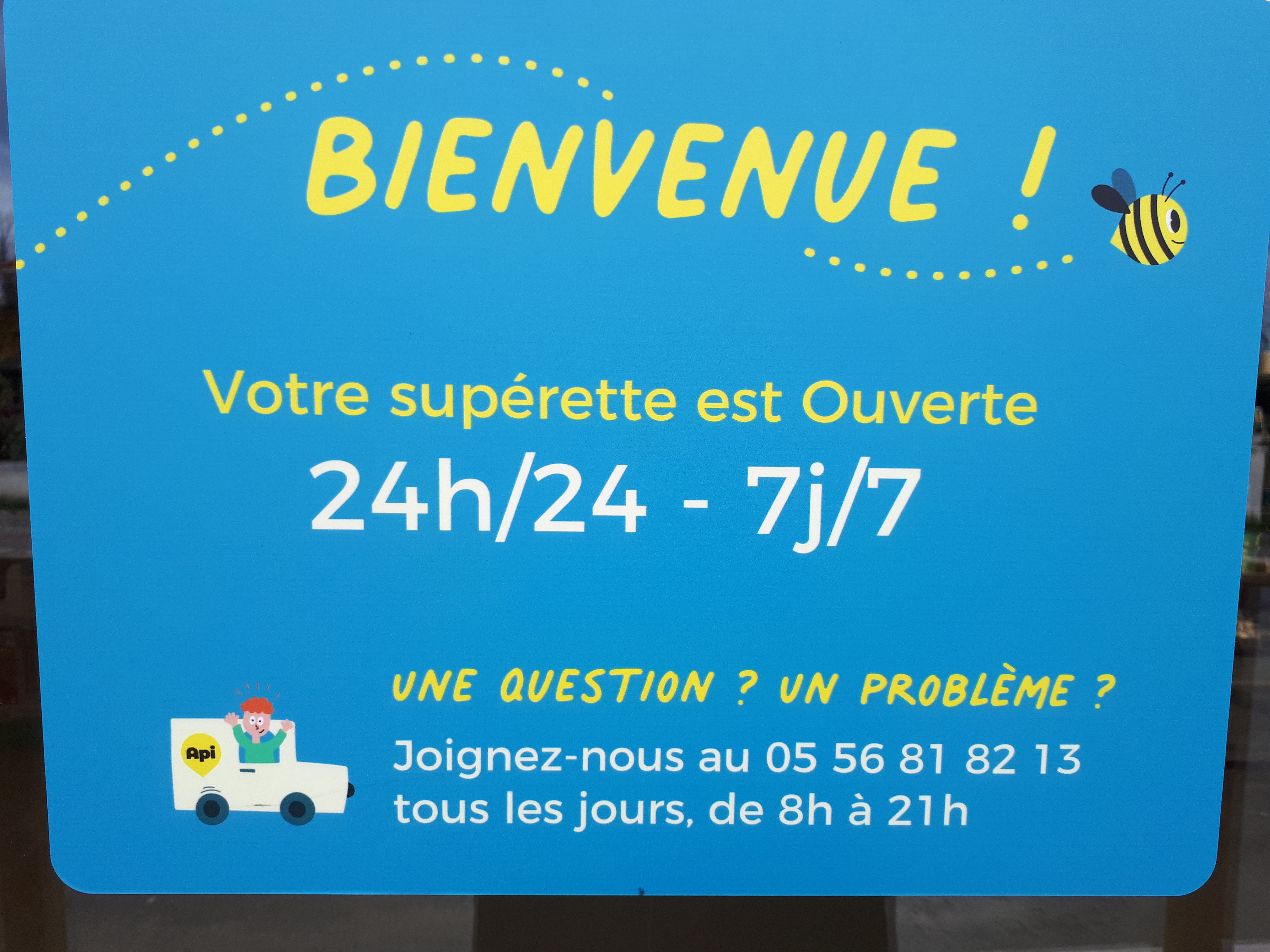 API - Super supérette Burgnac