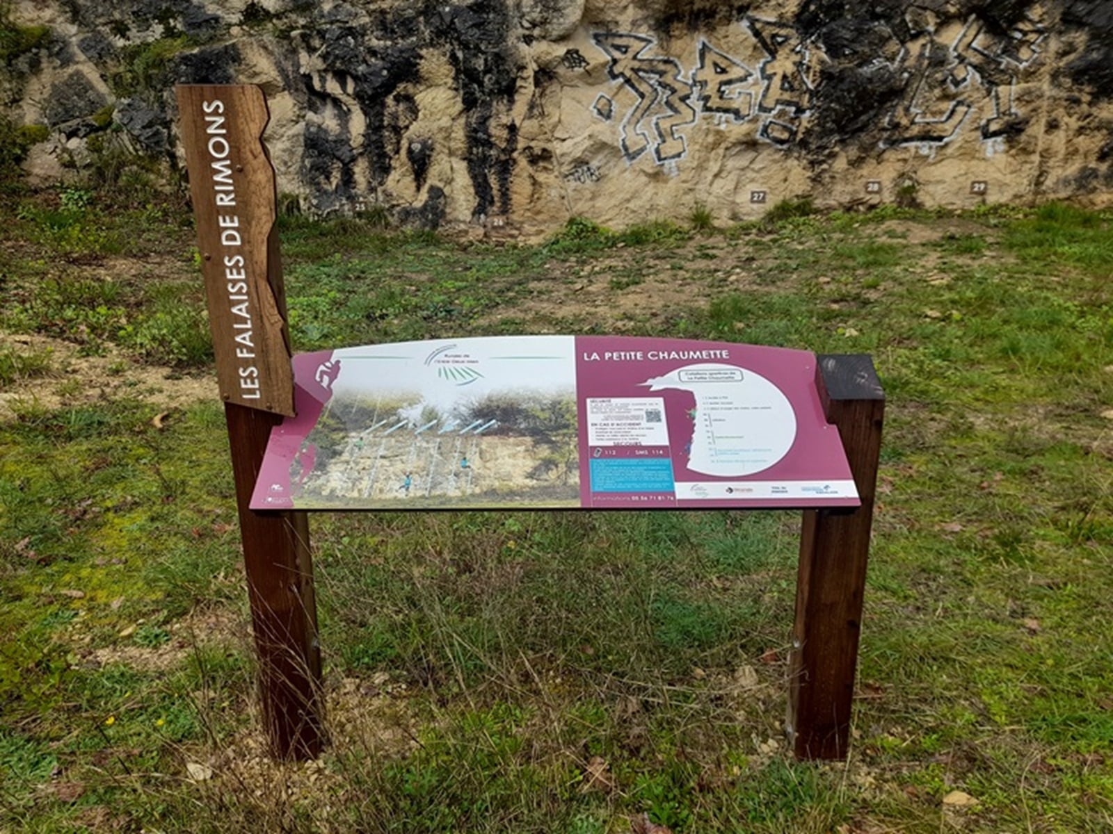 Mur d'escalade La Petite Chaumette