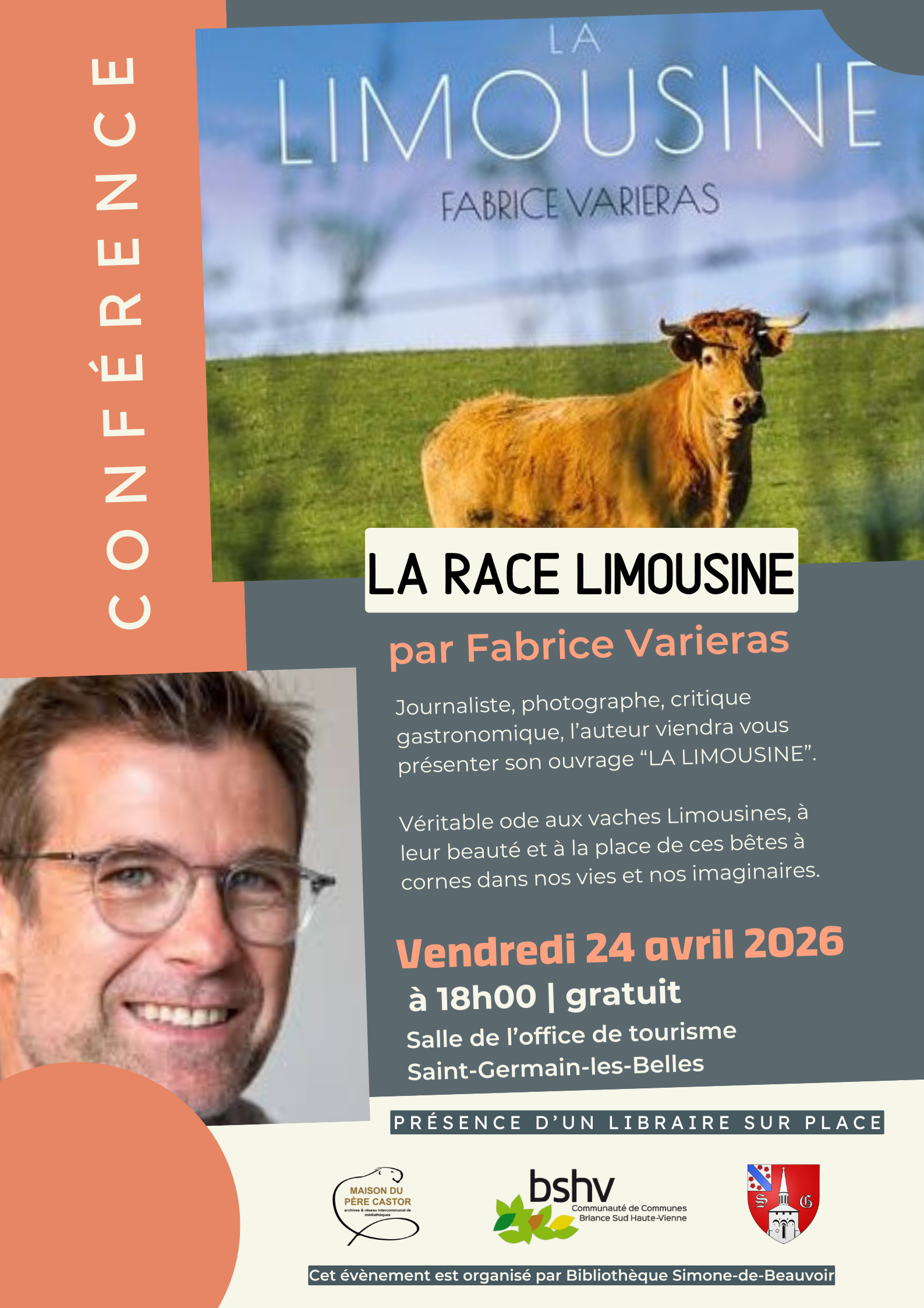Conférence : La race Limousine par Fabrice Varieras