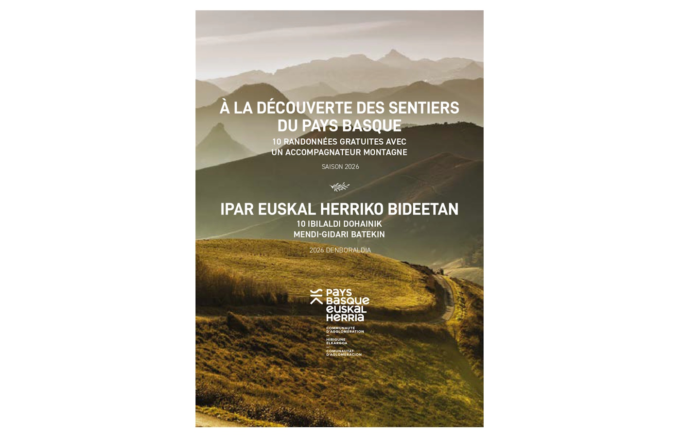 Randonnée accompagnée CAPB : Larraldota