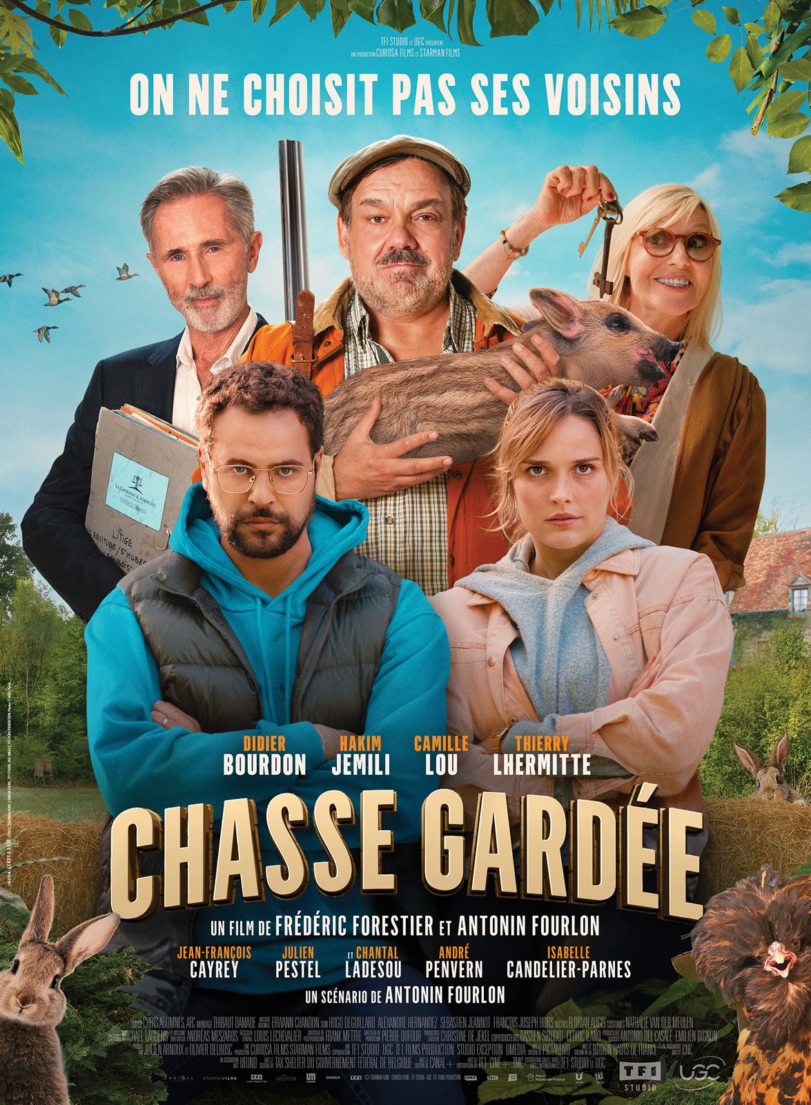 Estivale en Pays Morcenais, Cinéma plein air "Chasse gardée"