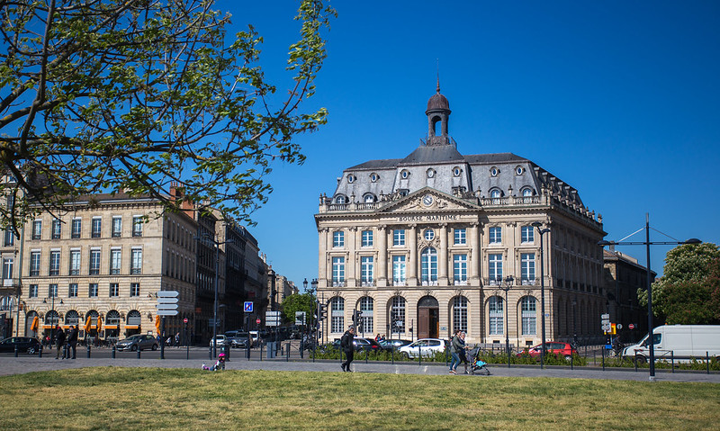 La Bourse Maritime - les quais de Bordeaux