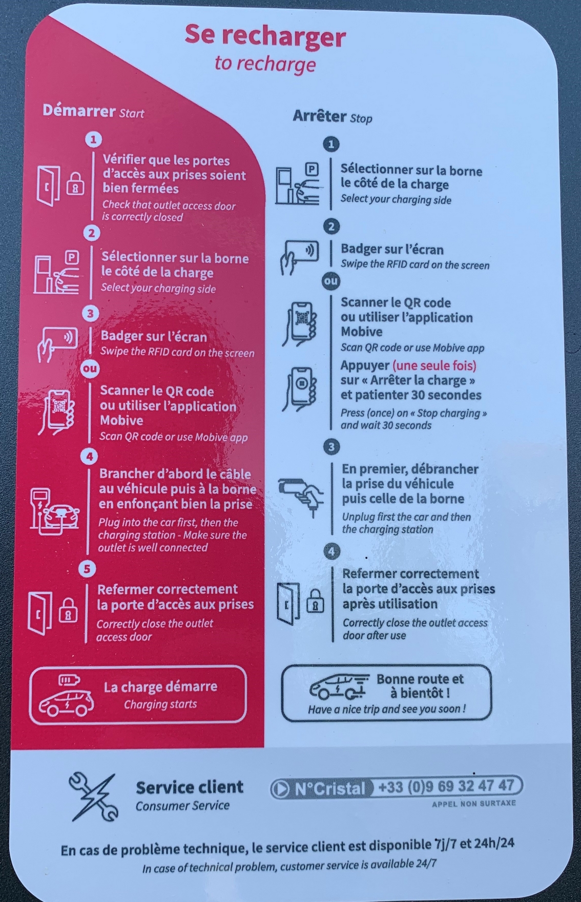 Borne de Recharge pour Véhicules Électriques / AUBAZINE - Route de Vergonzac - photo 3