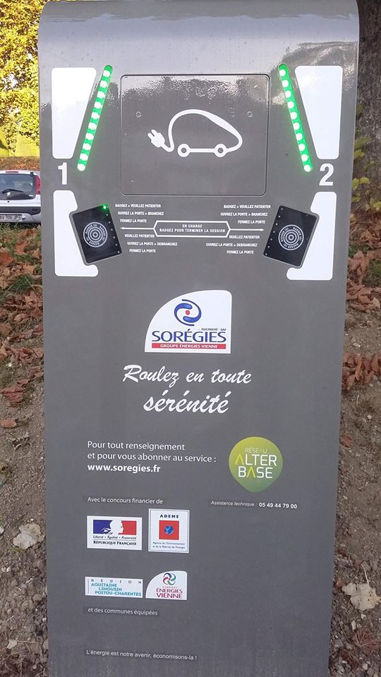 Borne de Recharge pour Véhicule Electrique