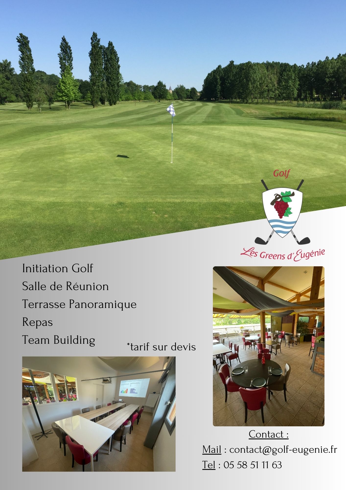Les Greens d'Eugénie - Golf du Tursan