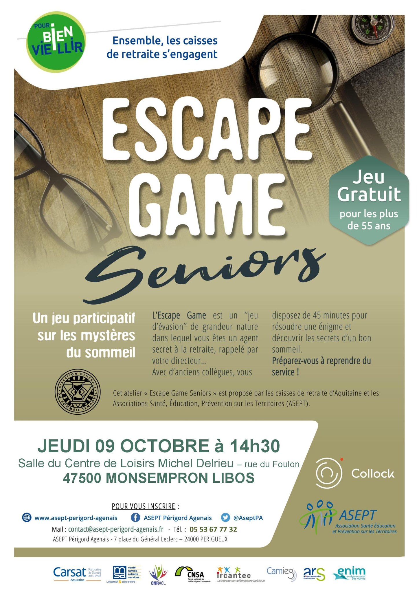Escape game Séniors
