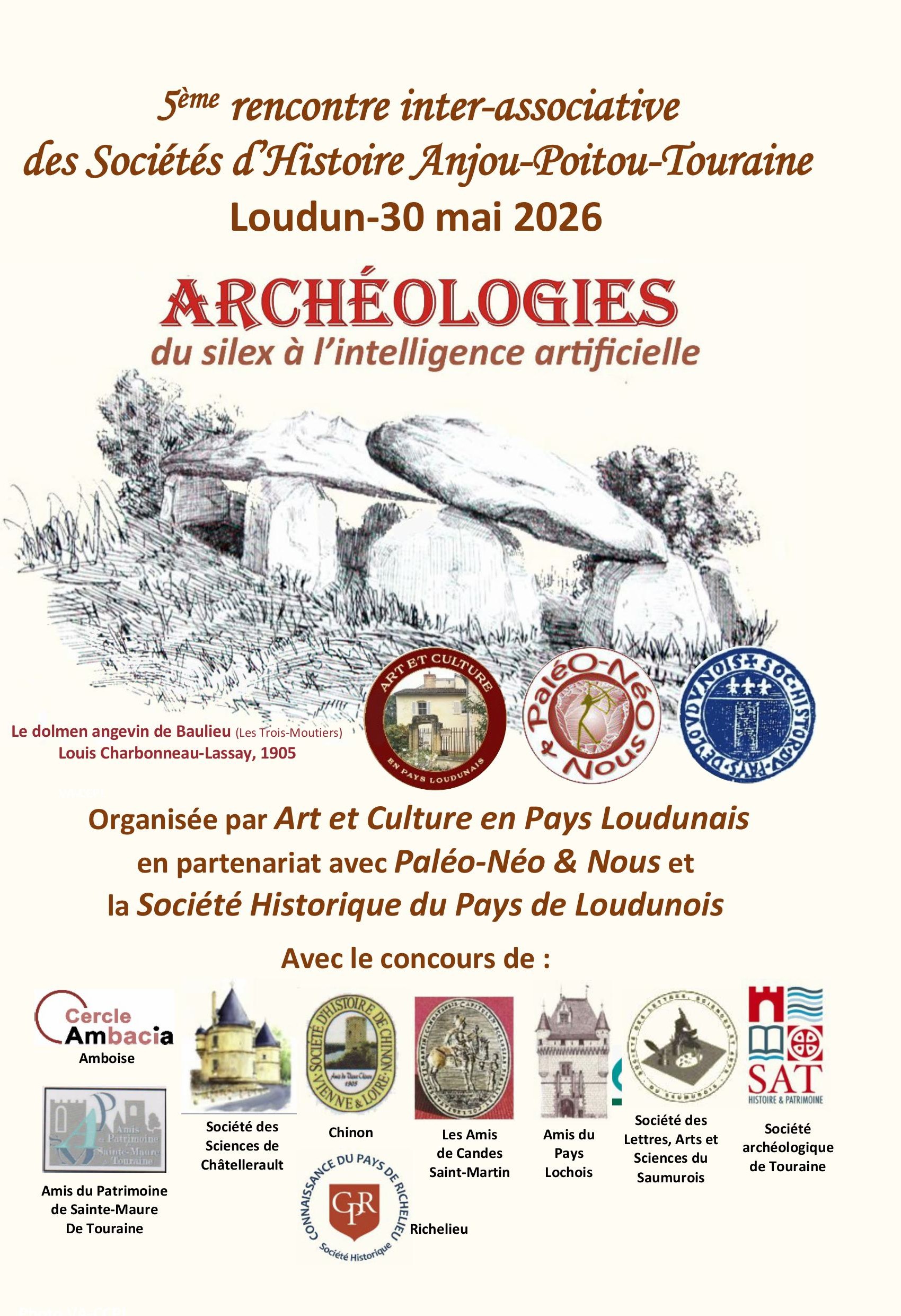 5ème rencontre inter-associative des Sociétés d'Histoire Anjou-Poitou-Touraine