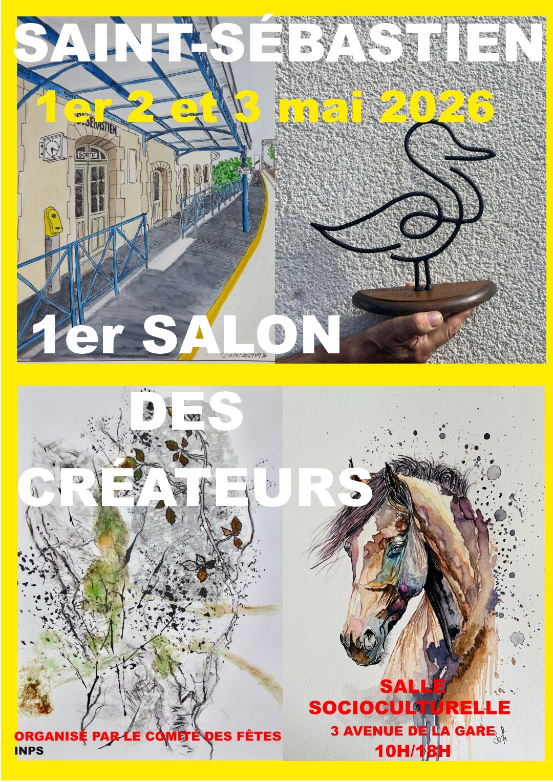 Exposition des artistes de Saint Sébastien