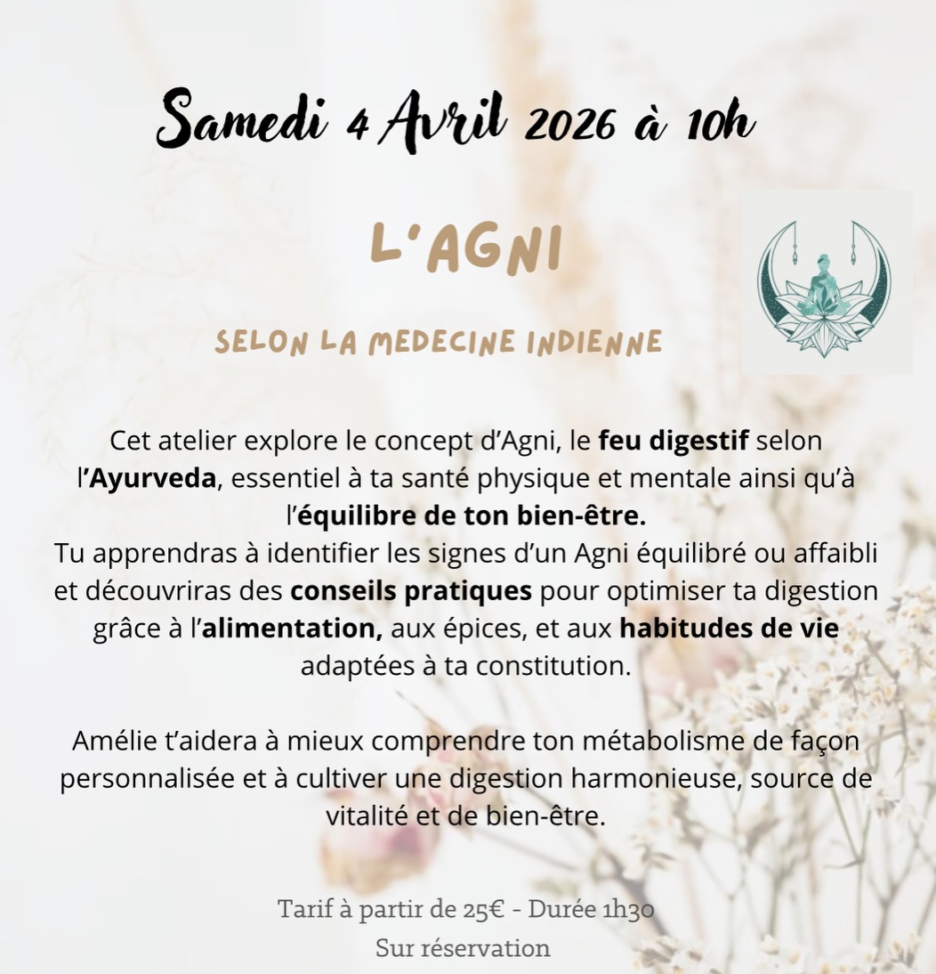 L'AGNI selon la medecine indienne