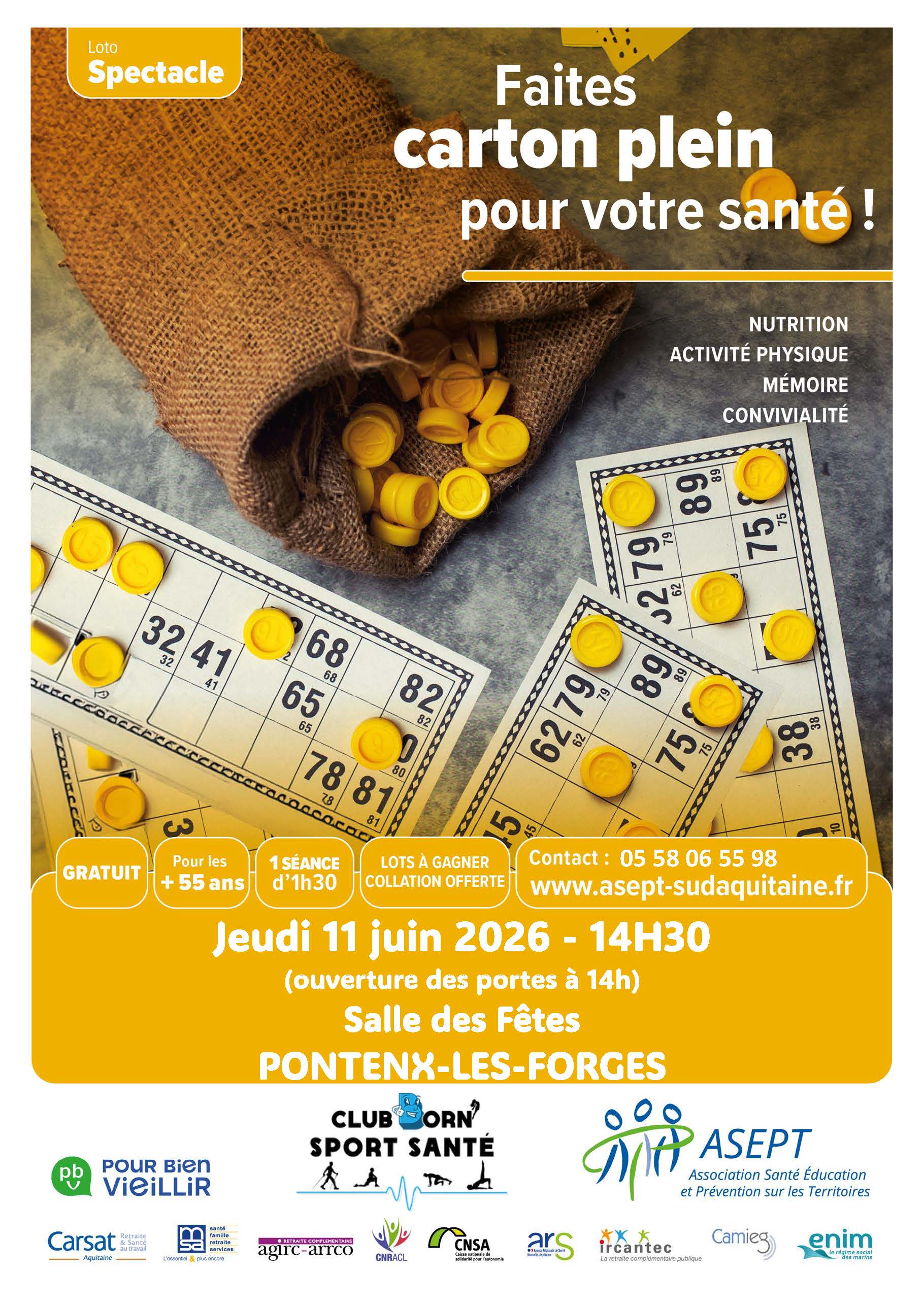 Loto Spectacle gratuit