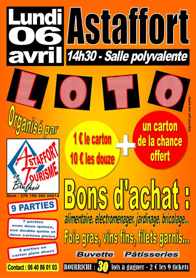 Loto à Astaffort
