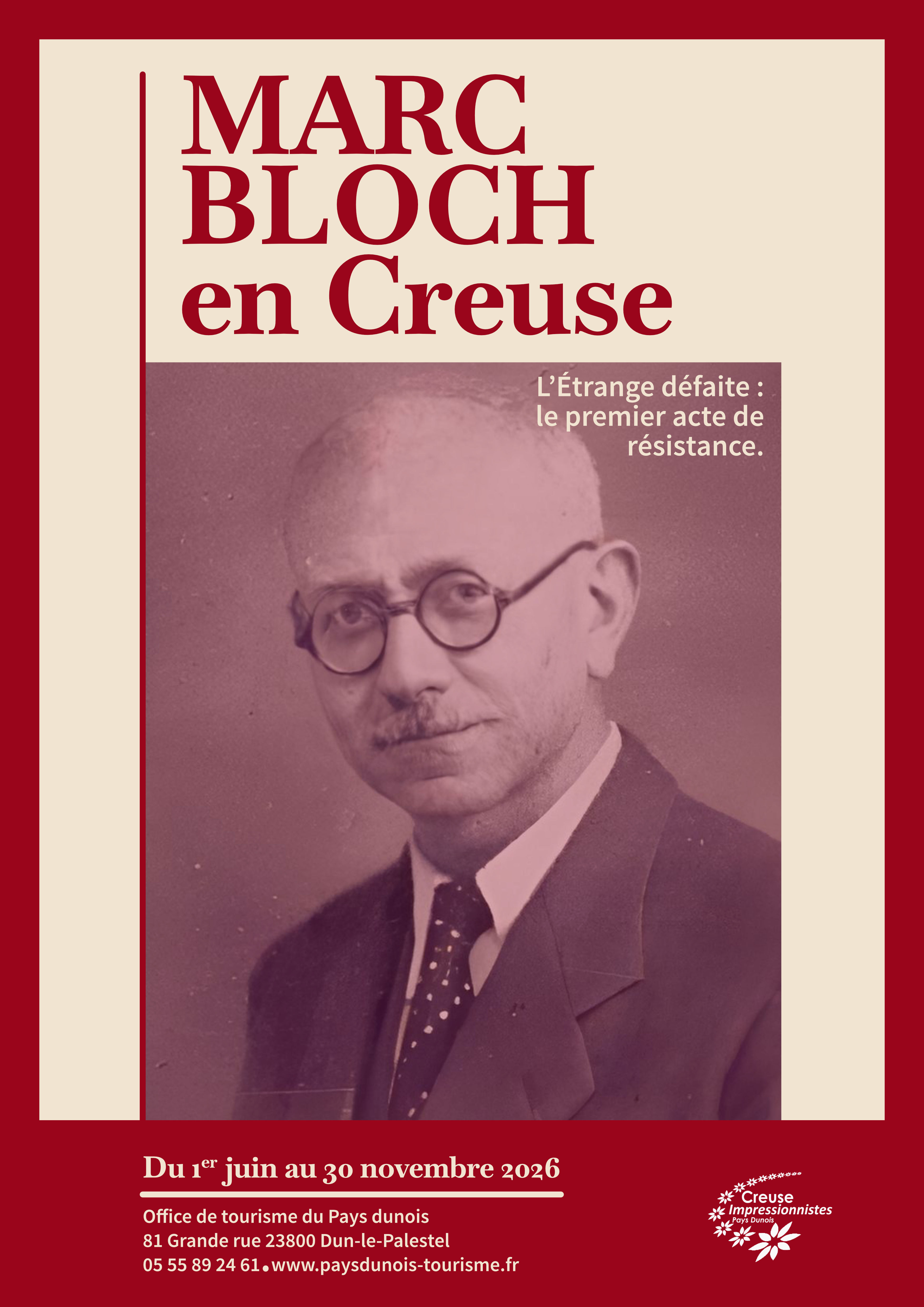 Exposition Marc Bloch en Creuse