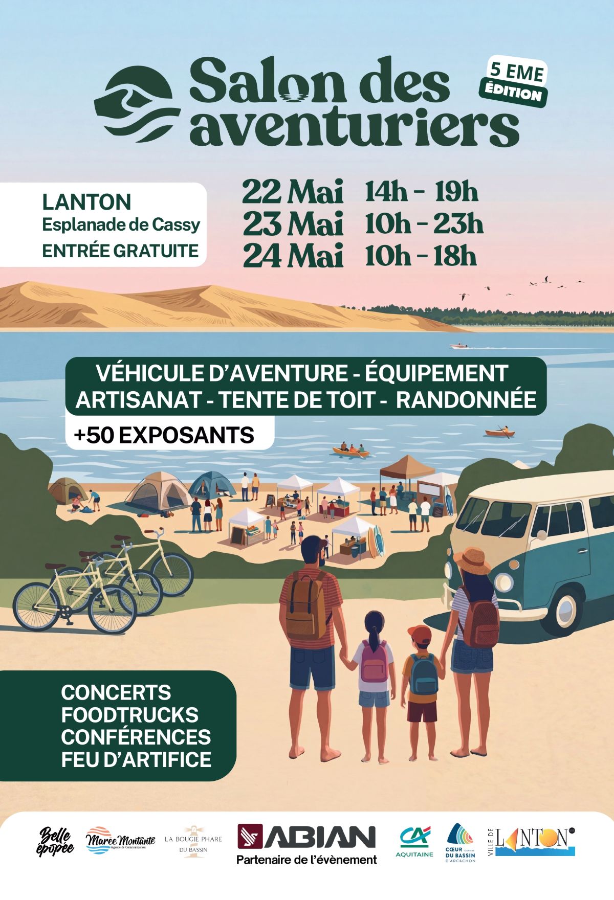 Salon des aventuriers - 5ième édition — visuel événement