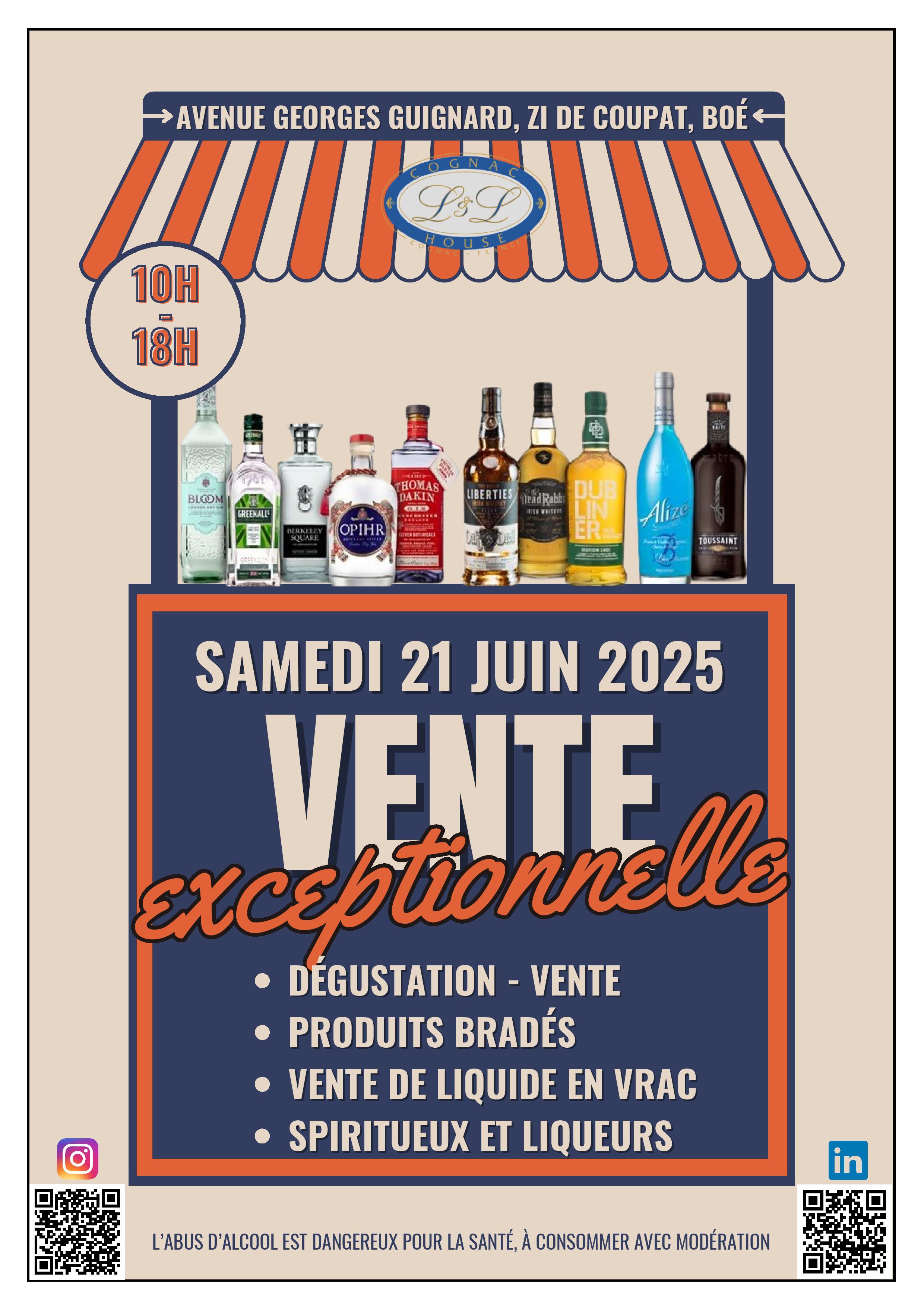 Vente exceptionnelle et découverte de L&L