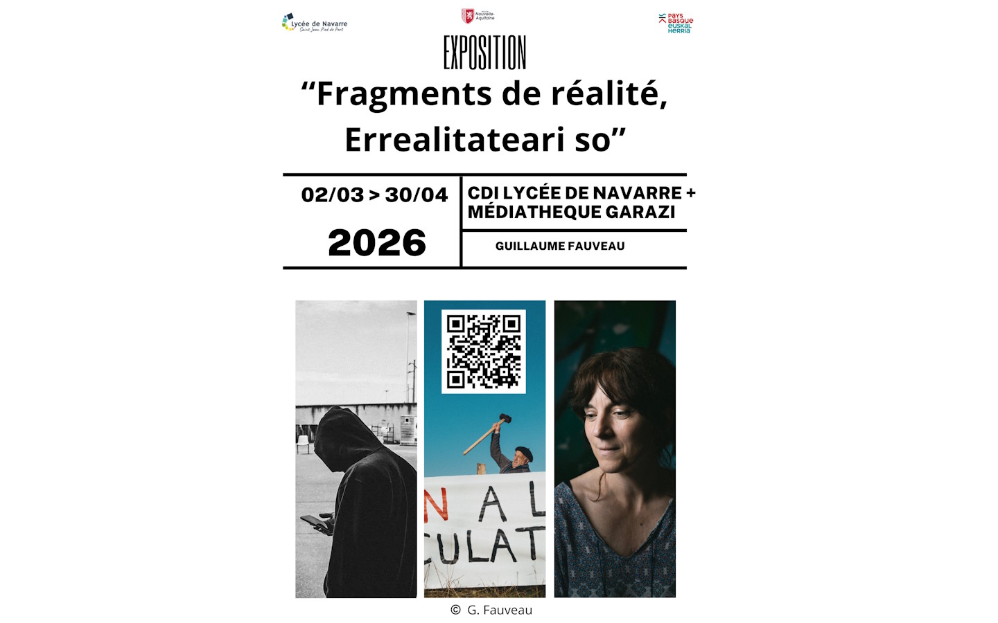 Exposition photo Guillaume Fauveau