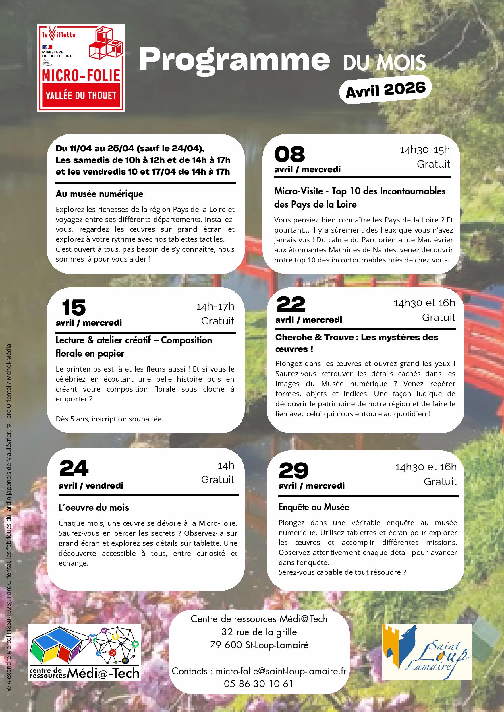 Enquête au musée, à la Micro Folie Vallée du Thouet