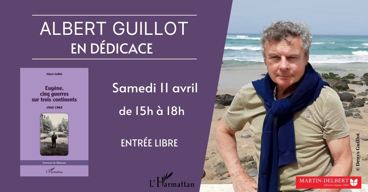 Rencontre littéraire : Albert Guillot en dédicace