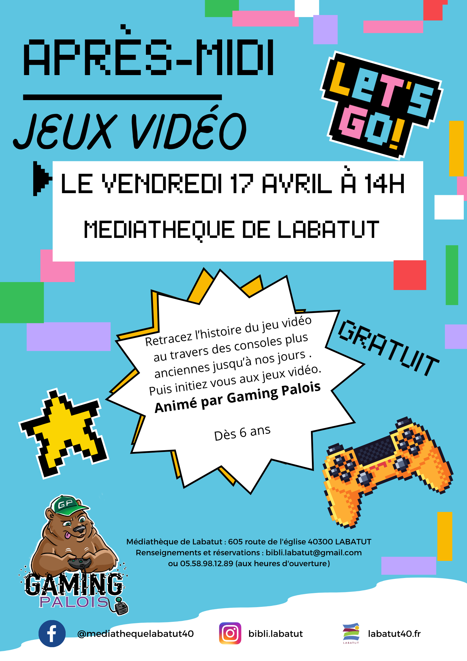Après-midi jeux vidéos