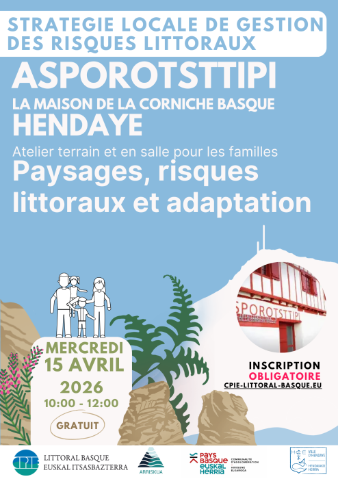 Paysages, risques littoraux et adaptation à Hendaye