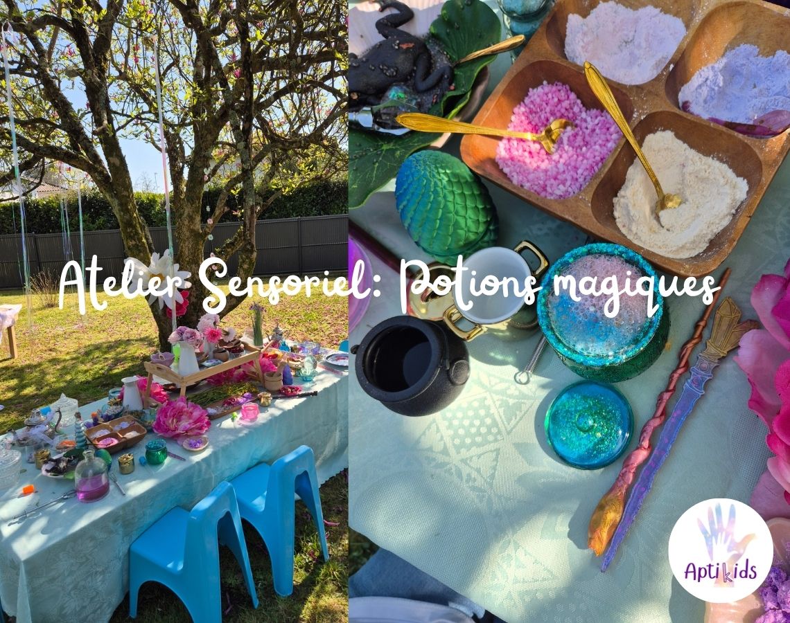 Atelier sensoriel: Potions magiques