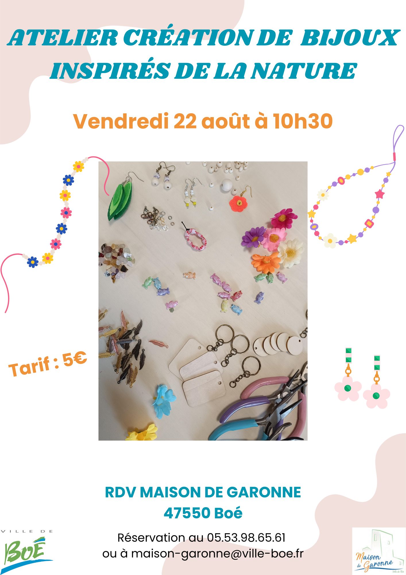 Atelier « bijoux nature »