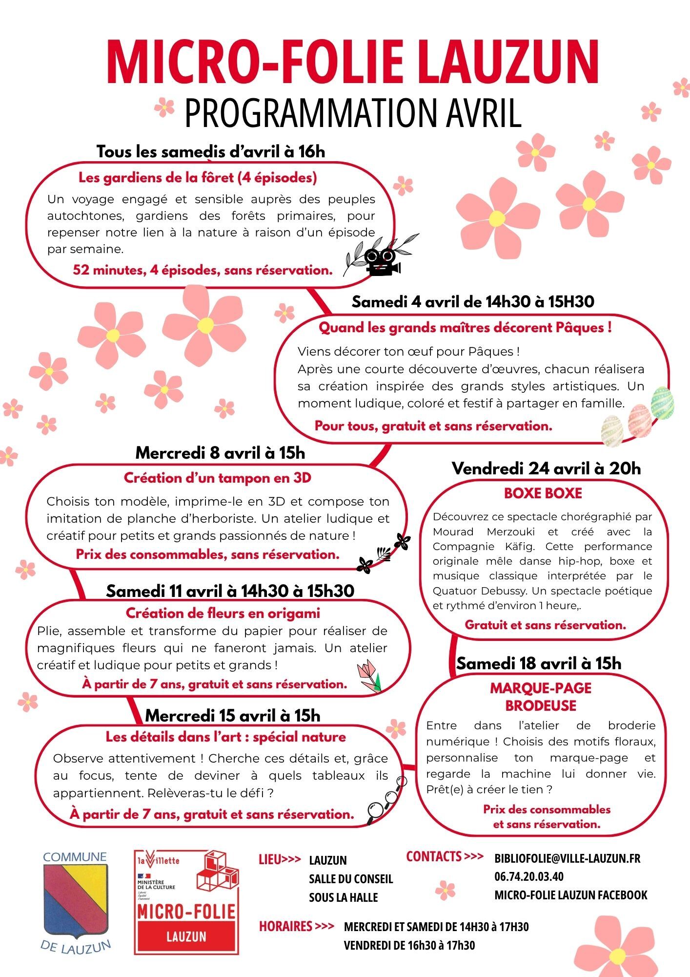 Micro-Folie : marque-page brodeuse