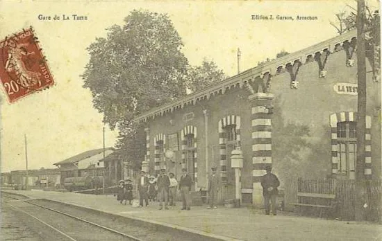 L’arrivée du train sous Napoléon III