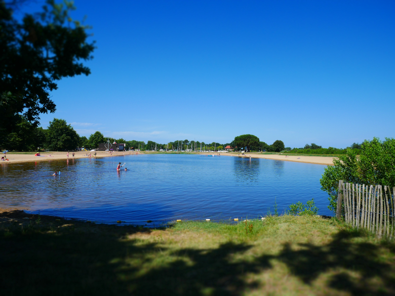 Baignade aménagée au Teich