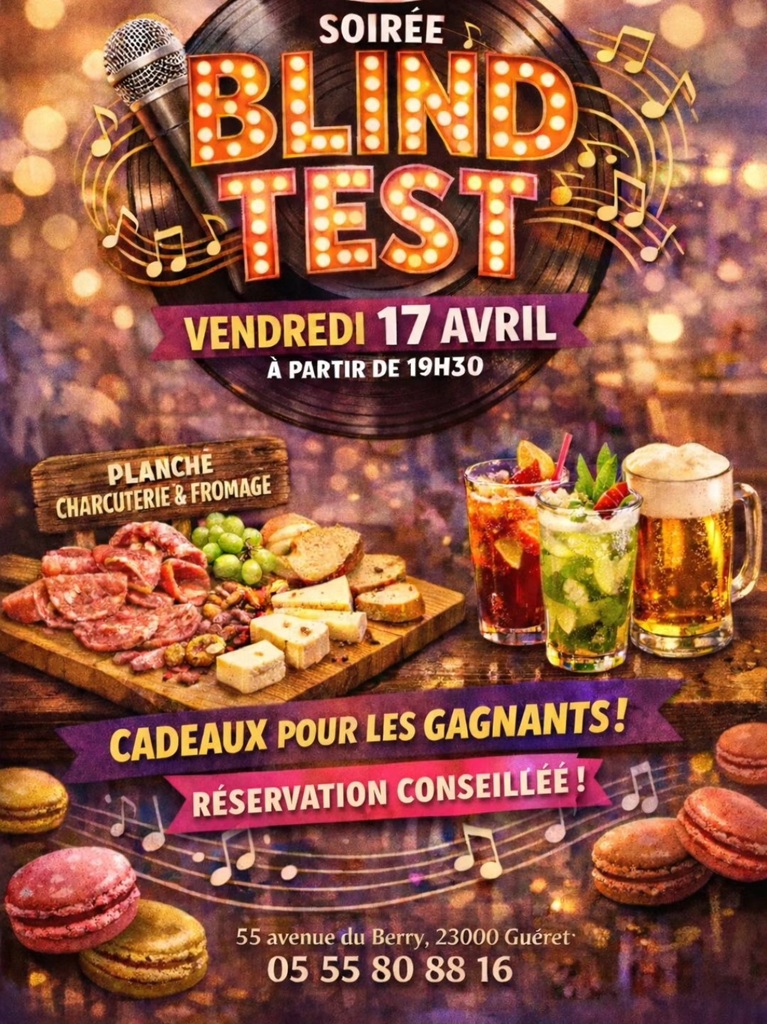 Soirée blind test au Monde du Macaron