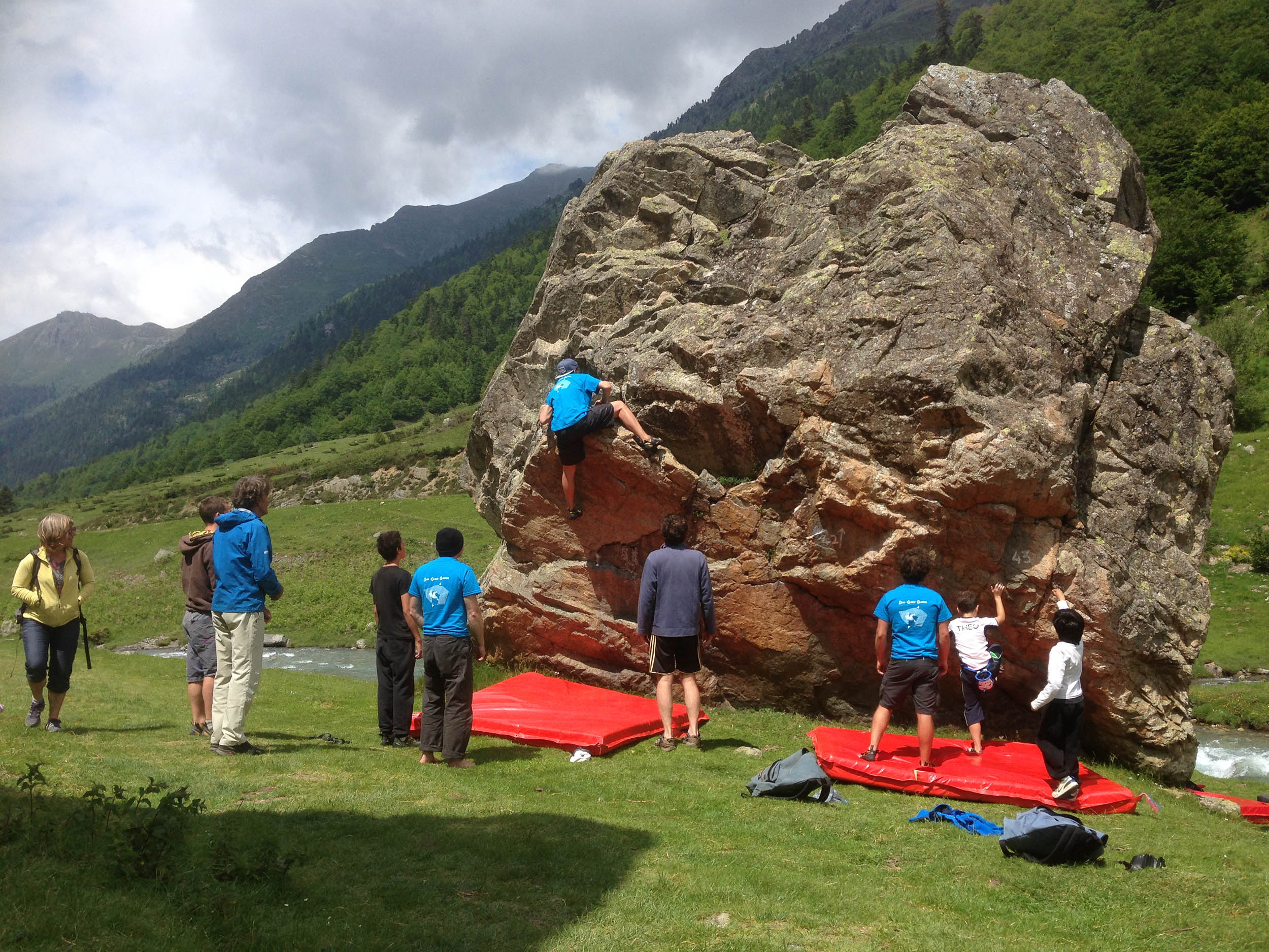 Blocs Escalade : Pont de Camps