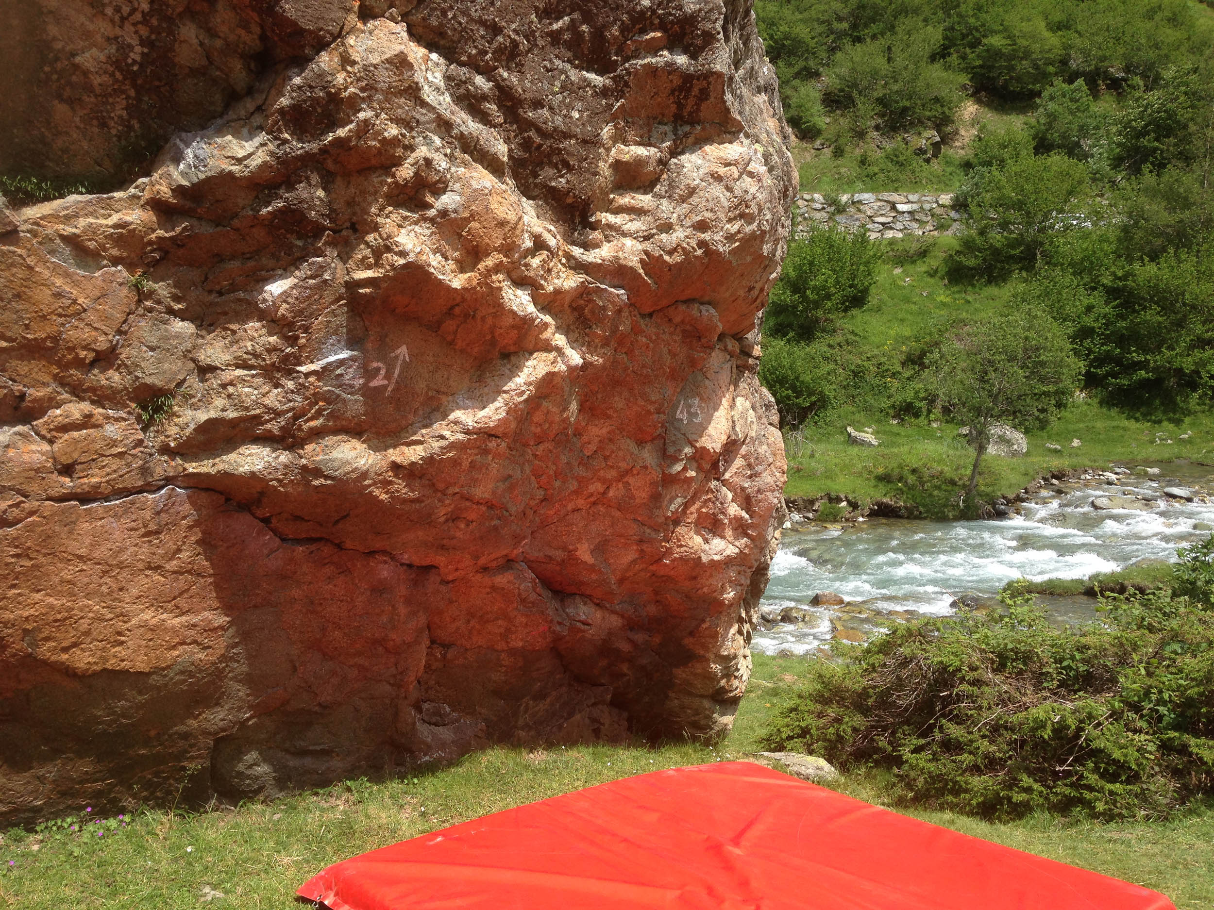 Blocs Escalade : Pont de Camps