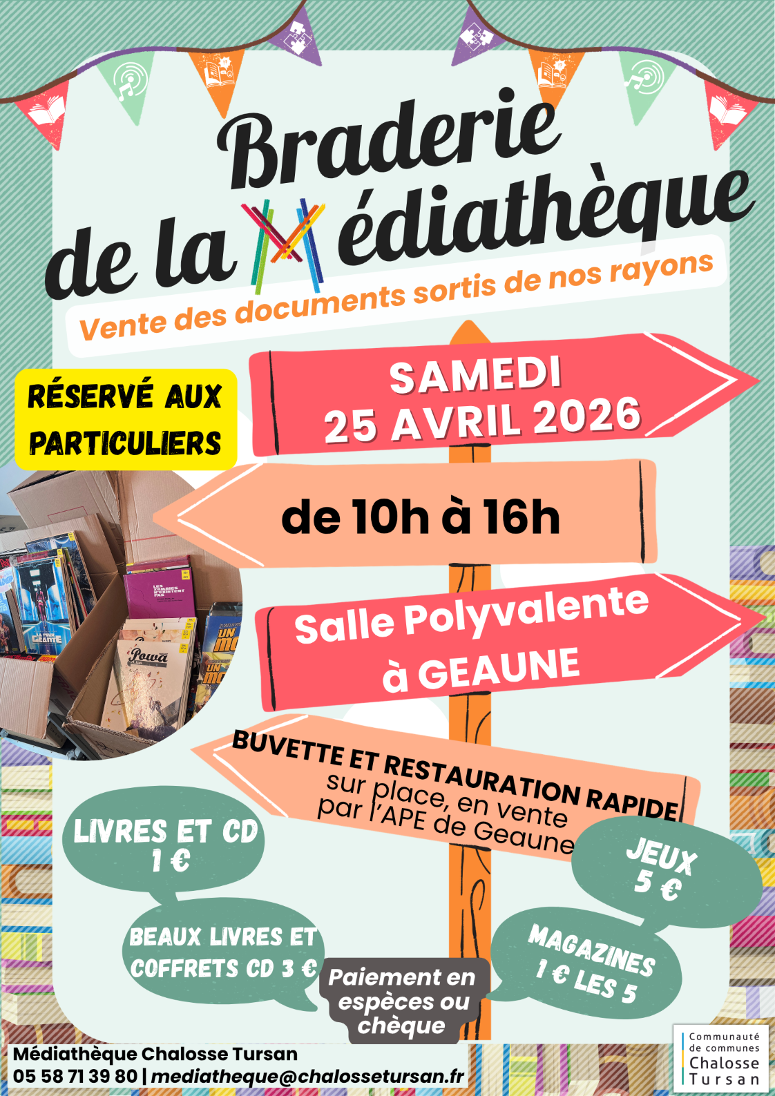 Braderie de la Médiathèque