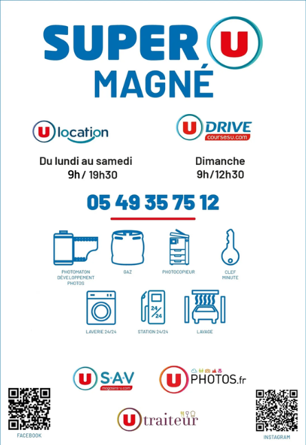SUPER U MAGNE, Magné - photo 2