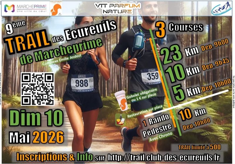 9ème trail des écureuils